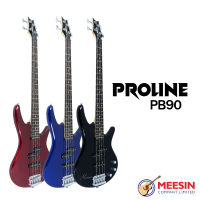 Proline รุ่น PB90 Modern Type Series เบสไฟฟ้า 4 สาย ทรง Modern มาพร้อมปิ๊กอัพแบบ PJ Pickup