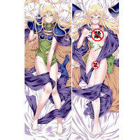 60*180เซนติเมตรญี่ปุ่นตกแต่งอะนิเมะบันทึกของ lodoss สงคราม deedlit โยนโอตาคุ ของขวัญเตียงกอดร่างกายปลอกหมอน