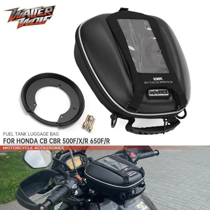 Motorcycle Saddle Fuel Tank Bag For HONDA CB300R CB500F CB500X CB CBR