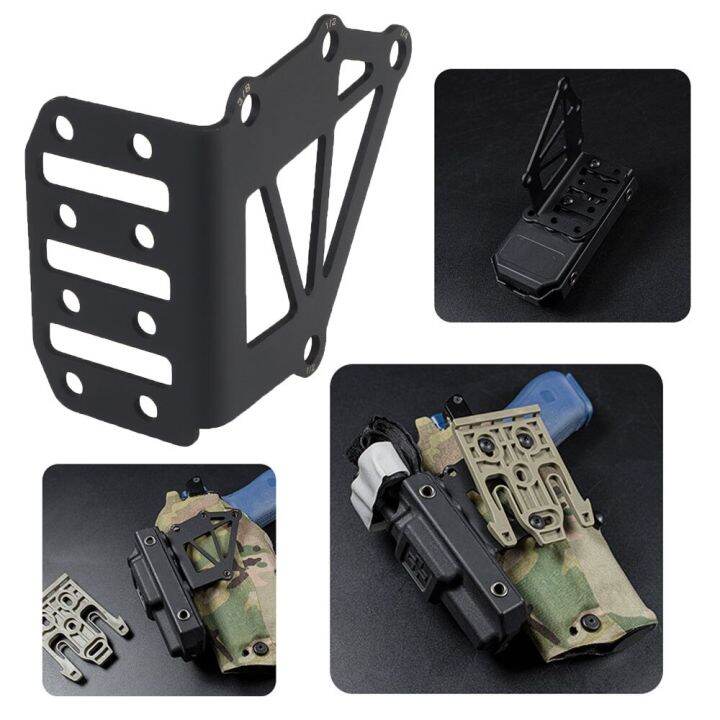 Tactical Holster Negative Cant Plate Mount Adapter Holster QLS