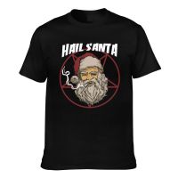 Custom Design O-Neck Tee Hail Santa Comics Fashion Mens Tshirt