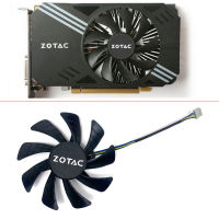 พัดลมระบายความร้อน87มม. 4PIN T129215SH T129215SU GA92S2U GTX1060 MINI GPU Far N สำหรับ ZOTAC GeForce GTX 960 950 1060 Mini ITX