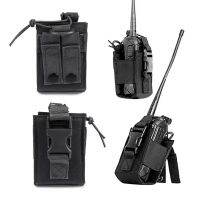 ARETAEUS กระเป๋าจี้รูปกีฬา Walkie-Talkie,กระเป๋า Molle ผู้ถือ Walkie Talkie กระเป๋าวิทยุอันดับกระเป๋าใส่วิทยุสื่อสารกระเป๋ากระเป๋าเก็บของ Interphone Walkie Talkie