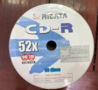 RIDATA แผ่น CD-R 700MB/52X/80MIN (50 แผ่น/แพ็ค) ความเร็วในการเขียนแผ่นสูงสุด 52X ความยาวในการบันทึกข้อมูล 80 นาที