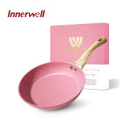 Innerwell Kitchen Frying Pan Nonstick Pan Toxin Free Skillets Stone Cookware Breakfast Sandwich Steak Fried Egg Gourmet Cook Pan