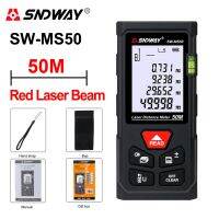 [QQL Hardware Tools] SNDWAY สายวัดเลเซอร์ที่แม่นยำสูง40ม. 100ม. รูเล็ตดิจิตอลวัดระยะแบบ SNDWAY