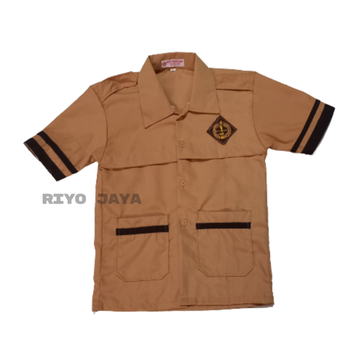 Baju Pramuka Siaga SD Lengan Pendek / Seragam Sekolah Pramuka SD ...