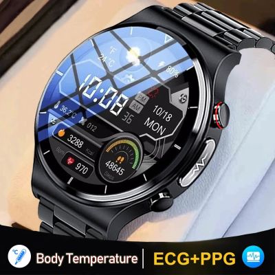 Hygieia-01r Pro  ECG + PPG สมาร์ทวอท์ชใหม่นาฬิกาแรงดันวัดอัตราการเต้นของหัวใจสำหรับ Huawei Xiaomi นาฬิกาอัจฉริยะติดตามการออกกำลังกายเลือดกันน้ำ2023แบบใหม่