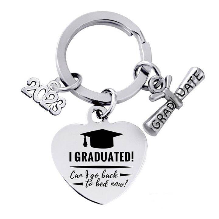 2023-keychain-graduation-keychain-keychain-stainless-steel-keychain-graduation-2023-keychain-heart-keychain-graduation-jewelry-graduation-pendant-graduation-gift-graduation-souvenir