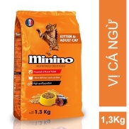 Thức ăn Minino cho mèo vị cá ngừ 1,3kg