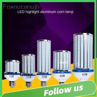 FOXNUTANUJH ฐานสกรู E27 หลอดไฟข้าวโพด LED อลูมิเนียมอลูมินัม 15-100วัตต์ค่ะ หลอดไฟเทียน LED โคมไฟระย้าบ้าน แสงสีขาว หลอดไฟแอลอีดี ของตกแต่งบ้าน