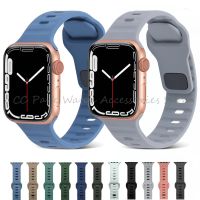 ?️‍?CC Park⌚สายรัดเปลี่ยนซิลิโคนใช้ได้กับนาฬิกา Apple อัลตร้า8 7 6 SE 5 4 3 2 1สำหรับ IWatch ขนาด49มม. 45มม. 41มม. 44มม. 40มม. 42มม. 38มม. สายรัดข้อมือนาฬิกาข้อมืออัจฉริยะ