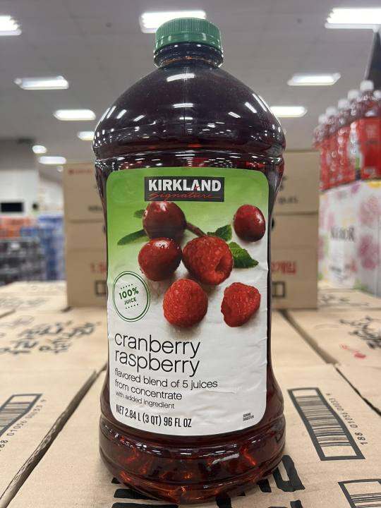 Kirkland Signature Cranberry Raspberry 100 Juice 2.84L Lazada PH