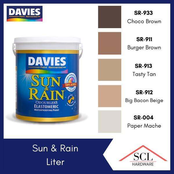 DAVIES Sun Rain WHITE / GRAY / BLACK / BROWN 1 Liter Lazada PH