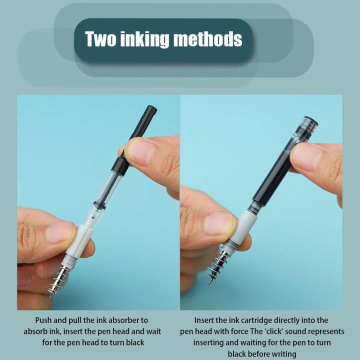 หมึกชนิดปากกาหมึกซึมปากกาสำหรับการเขียนปลายปากกาแบบยืดหดได้สหกรณ์นักเรียนอุปกรณ์การเรียน-f2t3