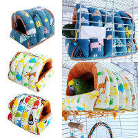 Shed Bird เปลญวนขนาดเล็ก Cage House Plush Hamster Hut ฤดูหนาวที่อบอุ่น Nest Parrot Hideaway แขวนสำหรับอุปกรณ์เสริม