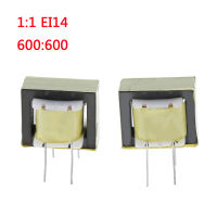 2 Pcs audio transformers 600:600 ohm europe 1:1 EI14 isolation transformer