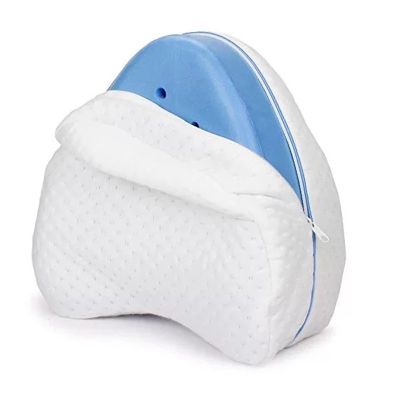 Body Memory Cotton Leg Pillow Sleeping Orthopedic Sciatica Back Hip Joint for Pain Relief Thigh Leg Pad Cushion Home Foam Pillow