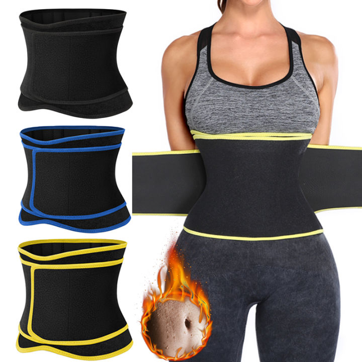 Shaperwear Waist Trainer Neoprene Sauna Belt Weight Loss Cincher Body  Shaper Tummy Control Strap Slimming Sweat Fat Burning Belt