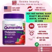 Kẹo Dẻo Ngủ Ngon Natrol Melatonin Sleep Gummies 5mg 10 mg 90v 140v 180v