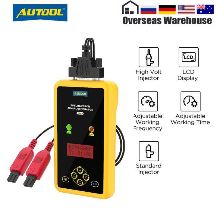 AUTOOL CT60 Injector Signal Generato Car Super Pulse Signal Tester