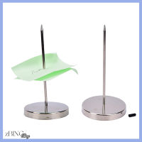 [zBING] เซฟ Memo Holder SPIKE Stick สำหรับใบเสร็จหมายเหตุกระดาษสั่งซื้อโต๊ะทำงาน