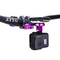 【Cw】ZTTO Bicycle Stem Computer Mount Camera For Garmin Bryton GPS GoPro Sports Cam Flashlight Holder Road Bi MTB 1