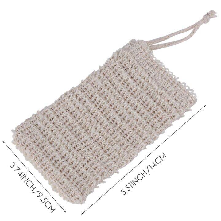 shower-bath-sisal-soap-bag-natural-sisal-soap-bag-exfoliating-soap-saver-pouch-holder-36pcs