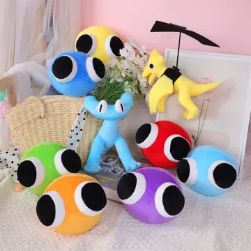 Rainbow Friends Chapter 2 Yellow Cyan Monster Plush Toys Blue Lookies Anime  Cartoon Stuffed Plushie Game Character Kids Gift Toy - AliExpress