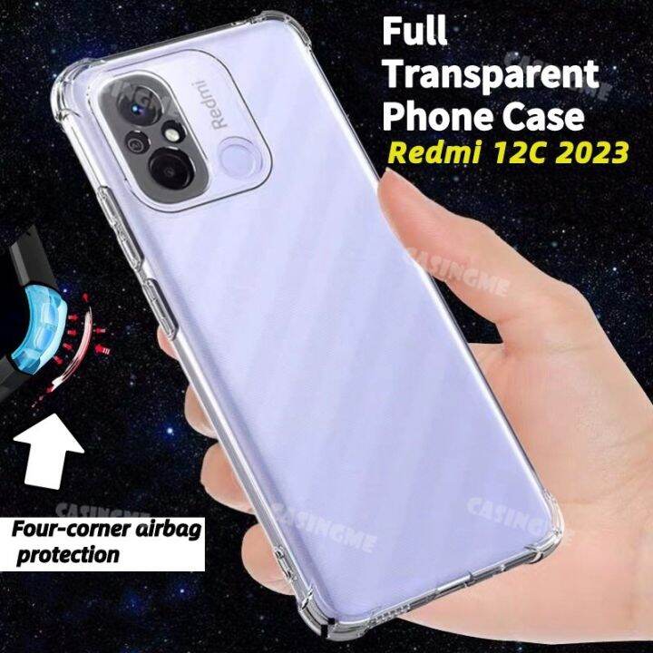 เคสใสสำหรับเรดมี่12c-ซิลิโคนกันกระแทกแบบใสนิ่มเคสโทรศัพท์สำหรับ-redmi-12c-12-c-c12-redmi12c-2023-5g-ฝาหลัง