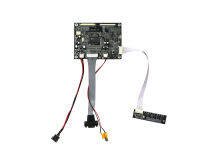 VGA AV LCD CONTROLLER BOARD V3 HCR-N1สำหรับ6.2นิ้ว TM062RDH03 800x480 TTL 60 PIN scree ENTRY