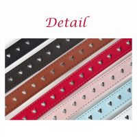 Sweet Kids Girls Love Heart Hollow Belt Children Cute PU Belt