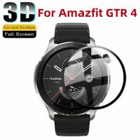 แก้วป้องกันโค้ง3d สำหรับ Amazfit Gtr 3สำหรับ Smart Gtr 4 Protector Pro ฟิล์มกันรอย Gtr4 Amazfit 2e