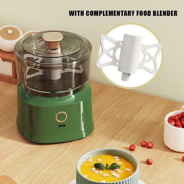 electric-garlic-masher-crusher-350ml-mini-kitchen-food-chopper-multi-function-pressure-vegetable-cutter-automatic-food-processor-graters-peelers-slic