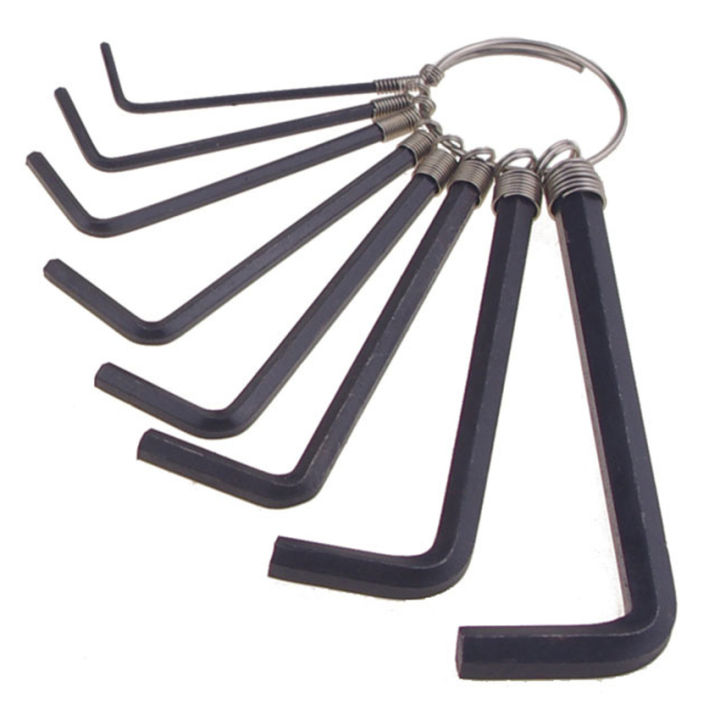 ประแจอัลเลนขนาดเล็ก8ชิ้น-wr017021กุญแจอัลเลน-cr-v-แขวน-แหวน-ออกแบบอุปกรณ์ทำมือซ่อม