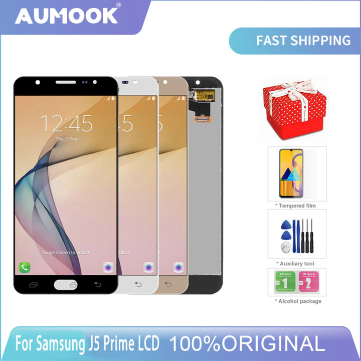 Aumook Original Lcd Display Touch Screen Digitizer Assembly For Samsung  Galaxy J5 Prime Display G5700 G570 On5 2016 Sm-G570F G570Y | Lazada Ph