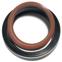 IDU YXD 8*14*8 8x14x8 10*16*8 10x16x8 Brown FKM FPM Black NBR Rubber Cylinder Grooved Lip Piston Rod Shaft Oil Seal Ring Gasket Gas Stove Parts Access