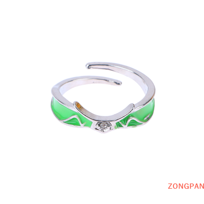ZONGPAN แหวนอัญมณีแบบปรับได้, คอสเพลย์อนิเมะแบบปรับได้ใช้ได้ทั้งชายและหญิงแหวนคู่รักเครื่องประดับสำหรับเป็นของขวัญ