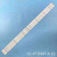 แถบไฟ LED R + L สำหรับ CL-47-D407-L-V4 CL-47-D407-R-V4สำหรับ47PFL5708 47PFL3198H/F7 47PFG4109/78 PT470H1-DUJFFE 47PFL3188