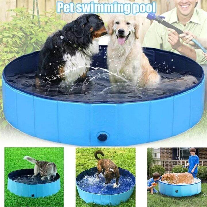 Dog Pool Foldable Kiddie Pool Folding Pet Pools for Medium Dogs