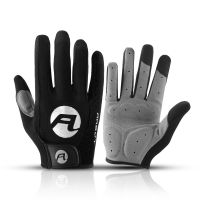 hotx【DT】 Motorcycle Cycling Gloves for Men Anti-Slip Shock-Absorbing Gel Mtb Gym Accessories