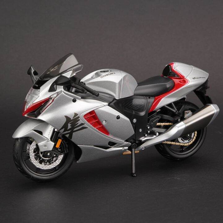 maisto-1-12-suzuki-hayabusa-2022-sportster-motorcycle-model-static-die-cast-vehicles-collectible-moto-toys-gift-collection