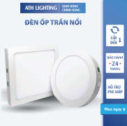 Đèn ốp trần thế hệ mới mẫu 12w, 18w, 24w ốp nổi