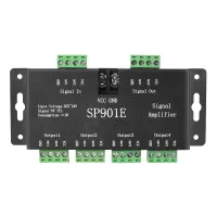 SP901E LED Pixel SPI Signal Amplifier Repeater Addressable and Dream Color Programmable LED Panel