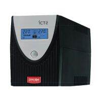 UPS (เครื่องสำรองไฟฟ้า) ZIRCON INTERACTIVE ICT-2 800VA/480W (BLACK)