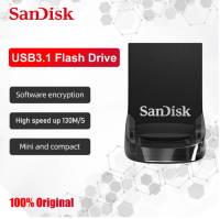 SanDisk USB ดั้งเดิม3.1แฟลชไดร์ฟไดร์ฟปากกามากๆพิเศษ256GB 512GB หน่วยความจำ1TB สูงสุด130เมกะไบต์/วินาทีเพนไดรฟ์