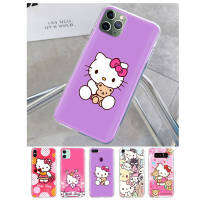 T-87 funny Hello Kitty โปร่งใส อ่อนนุ่ม ซิลิโคน TPU เคสโทรศัพท์ หรับ VIVO V25E Y12 Y02S Y33S Y11S Y31 Y21S Y12S Y15 Y51A V25 Y35 X80 Y02 Y11 Y51 Y17 Y21 Y22S Y01 Y16 Pro