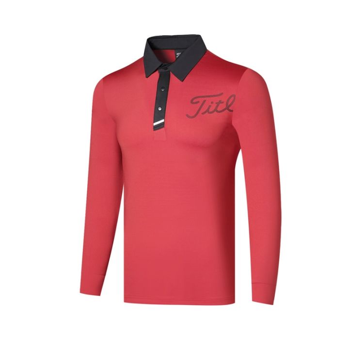 callaway1-taylormade1-g4-southcape-castelbajac-utaa-pearly-gates-mizuno-golf-clothing-mens-golf-clothes-quick-drying-breathable-long-sleeved-outdoor-sports-t-shirt-casual-polo-shirt