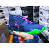 HOT Original✅ PM* Lamelo- Ball- Mens Galaxy Navy BlueGreenPink Fashion Basketball Shoes [Free Shipping] {Limited Time Offer}