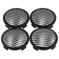 Style 4pcs Carbon Fiber Pattern 75MM Mercedes-Benz Wheel Center Rim Caps Car Tire Hub Cover For Mercedes Benz